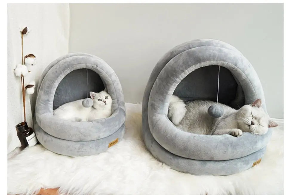 CozzyZoo | Cozy Cat & Dog House Bed - High Quality Pet Sofa for Kittens & Small Dogs🐱 pets home