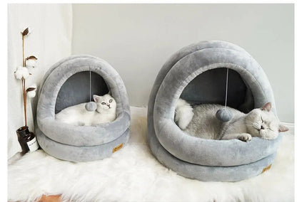 CozzyZoo | Cozy Cat & Dog House Bed - High Quality Pet Sofa for Kittens & Small Dogs🐱 pets home