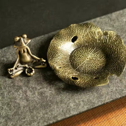Zen Incense Frog
