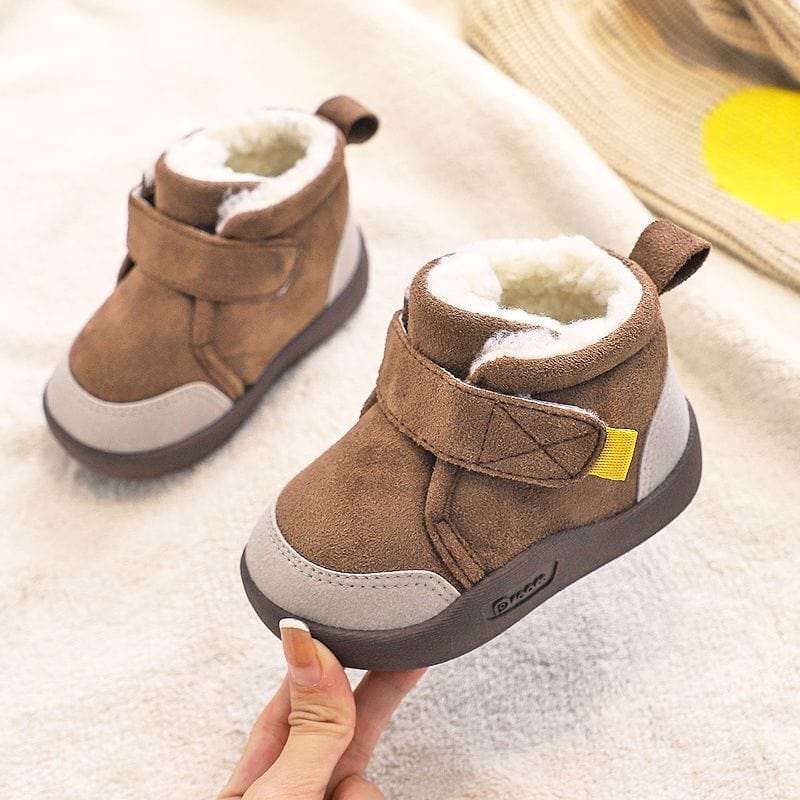 VentoShops™ Infant Winter Boots – Plush and Soft Sole Baby Snow Shoes
