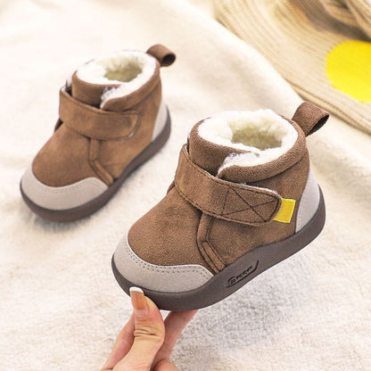 VentoShops™ Infant Winter Boots – Plush and Soft Sole Baby Snow Shoes