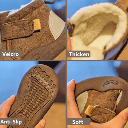 VentoShops™ Infant Winter Boots – Plush and Soft Sole Baby Snow Shoes