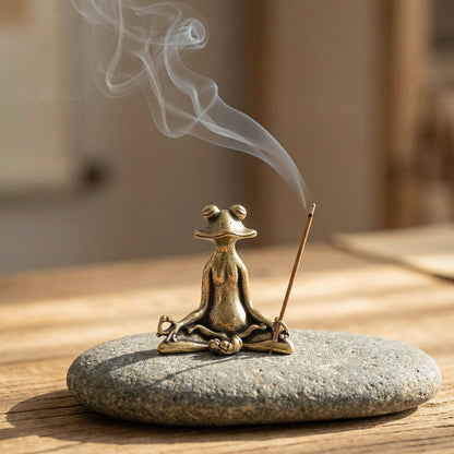 Zen Incense Frog